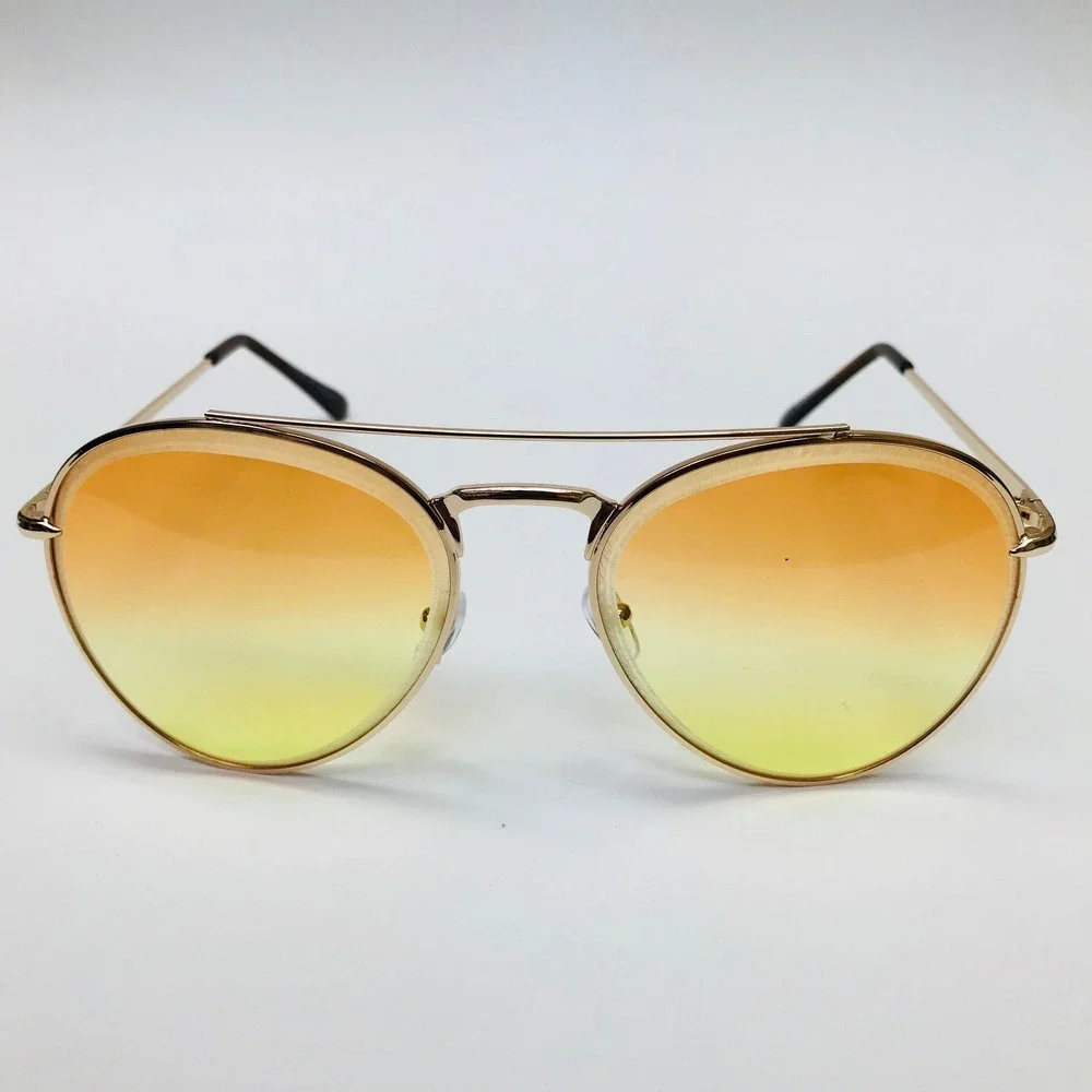 Sunglasses Fashion Oceanic‎ Orange yellow Lens Outdoor Street Beach Wear Gafas